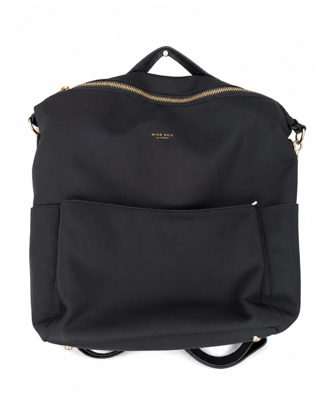 Mina Baie Stevie Diaper Bag Black